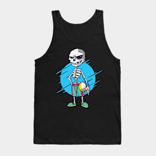 Skeleton Volley Tank Top